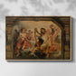 King David Playing the Harp, c. 1627-1628 - Floater Framed Canvas Print