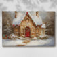 Sugar Wreath Serenade - Canvas Art Print