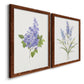 Dainty Botanical Lilac - Premium Framed Canvas 2 Piece Set - Ready to Hang