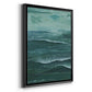 Sandbar Break II - Modern Framed Canvas Print