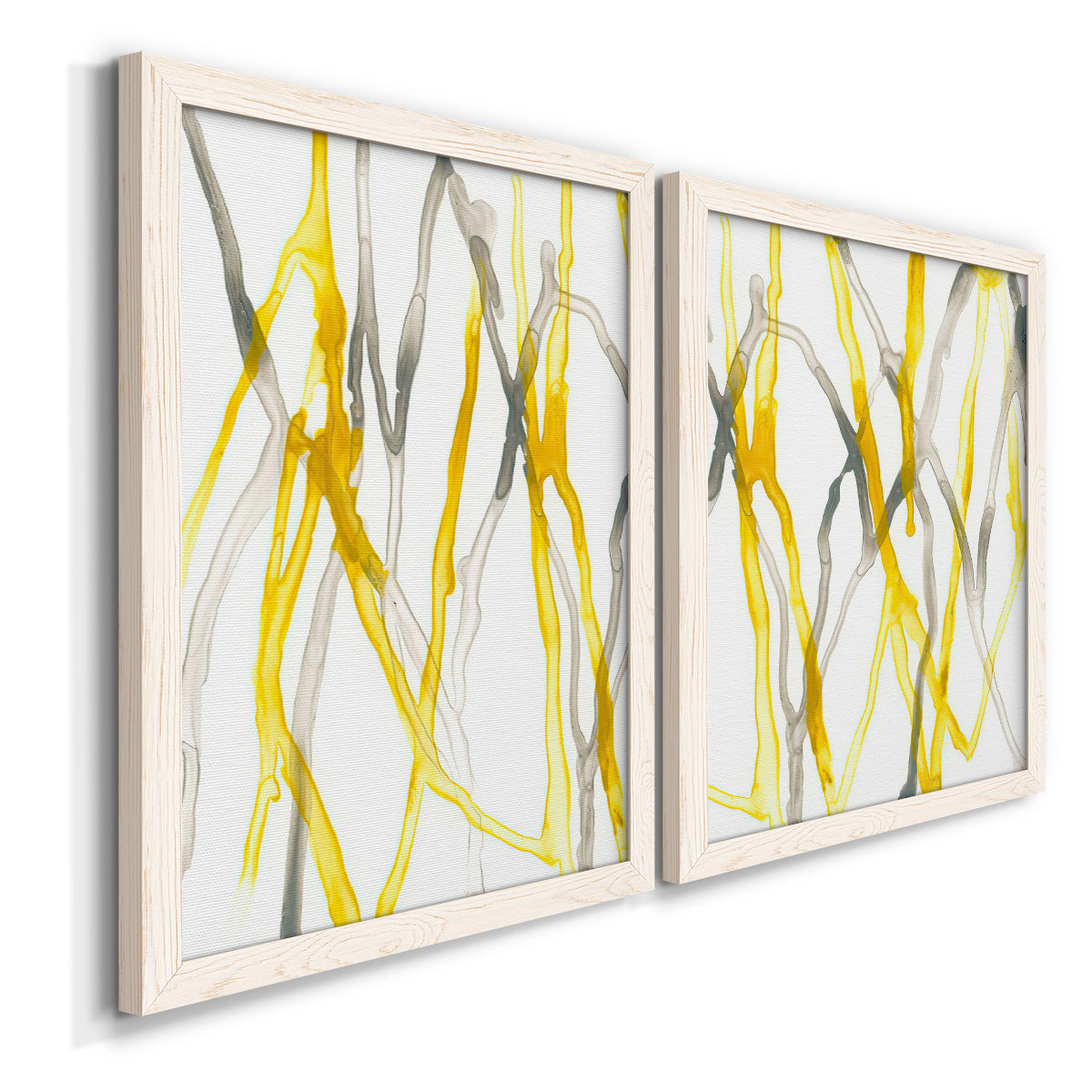 Runnel XIX - Premium Framed Canvas 2 Piece Set - Ready to Hang