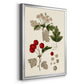 Leaves & Berries III - Modern Framed Canvas Print