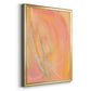 Peach Bliss I - Modern Framed Canvas Print