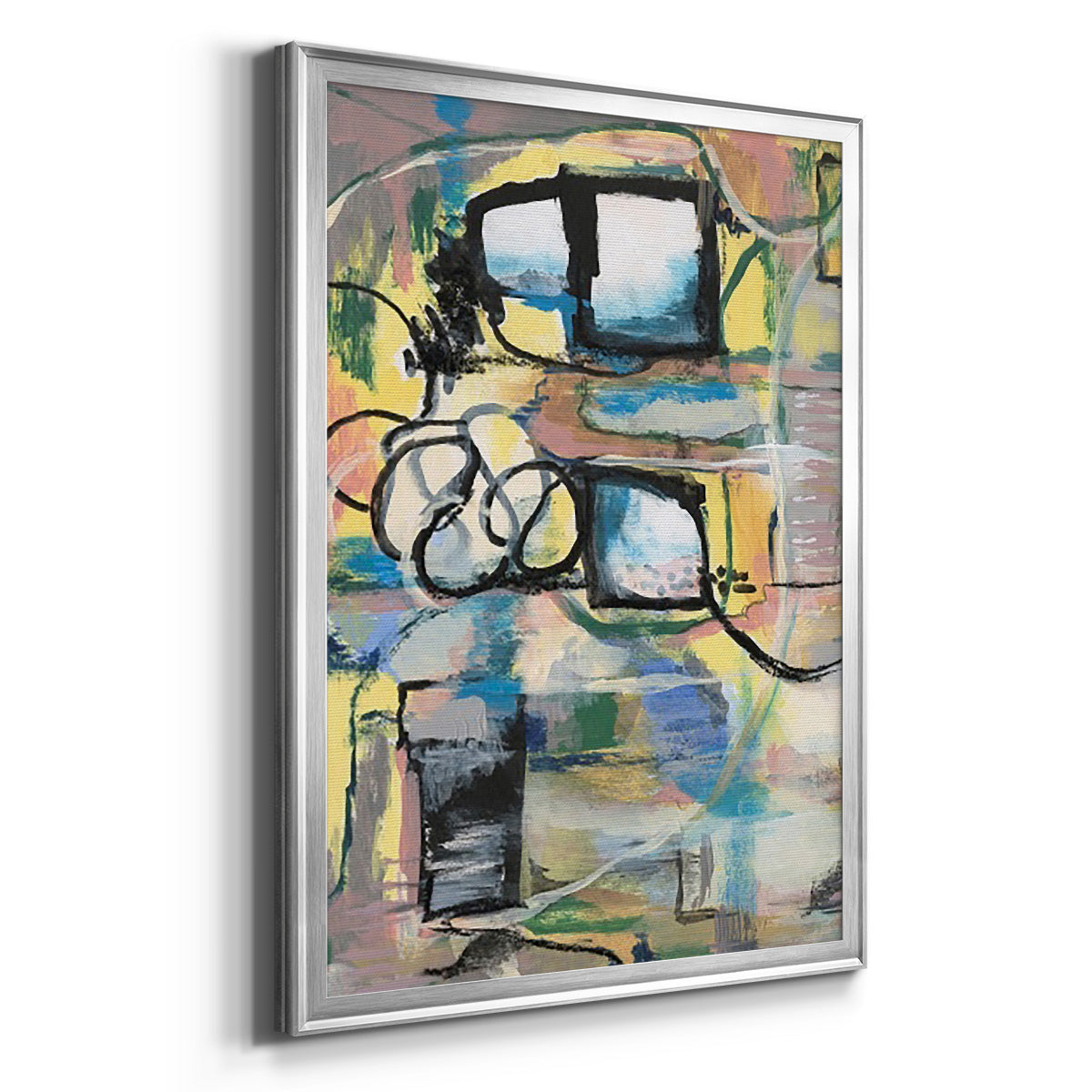 Memory Screen I - Modern Framed Canvas Print