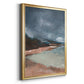 Sea Glass Storm II - Modern Framed Canvas Print