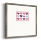 Sweet Valentine Collection A - Double Matboard Framed Print