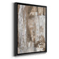 Bronzed I - Modern Framed Canvas Print