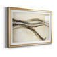 Catching a Metallic Wave - Modern Framed Art Print