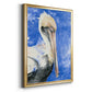 Pelican Pool I - Modern Framed Canvas Print