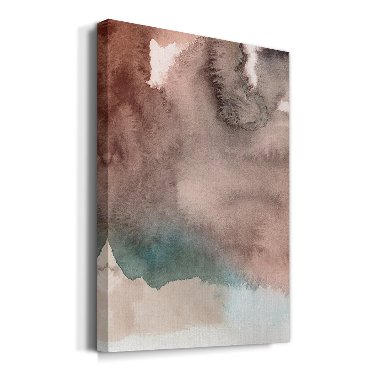 Red Ochre Abstract I - Canvas Art Print