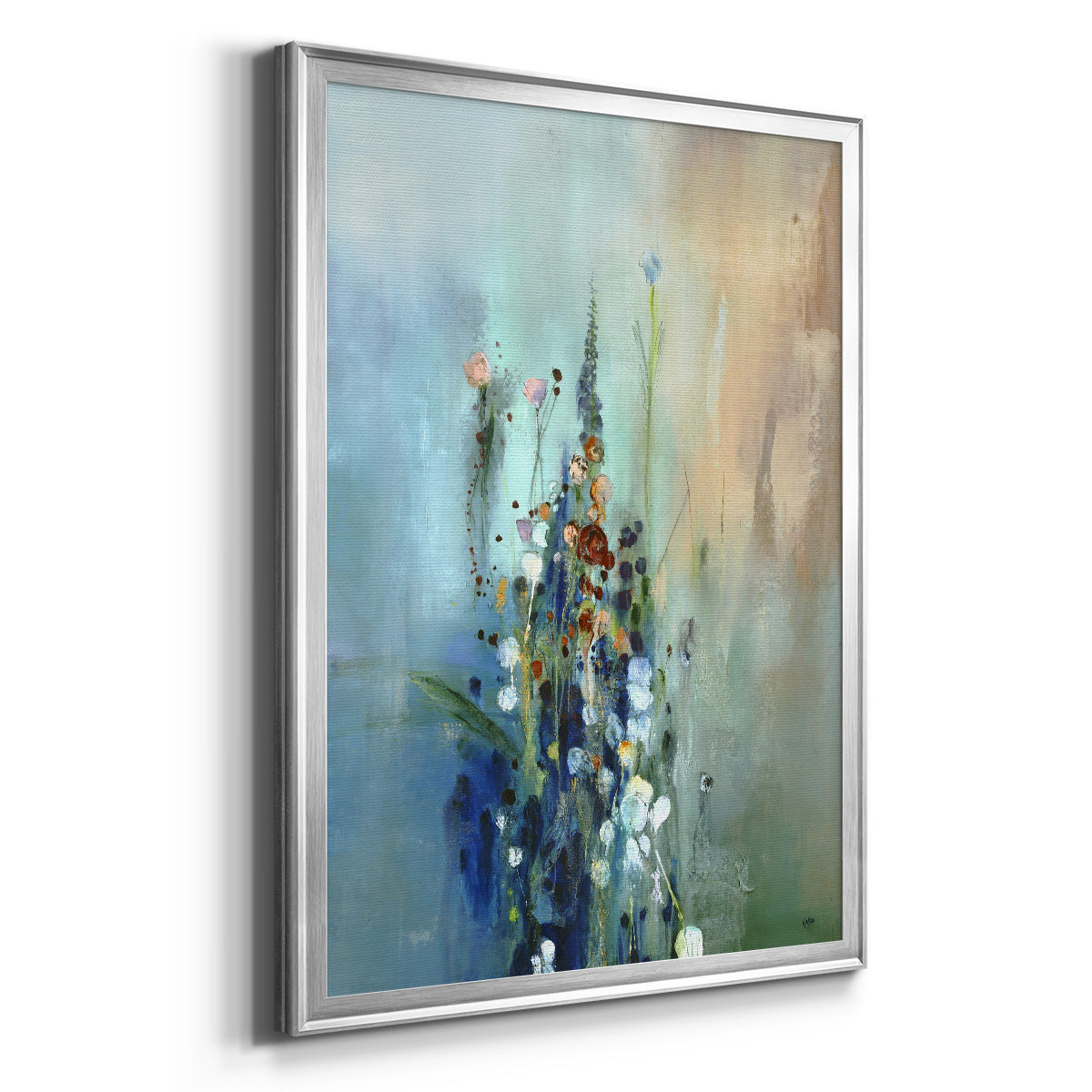 Current Air I - Modern Framed Canvas Print