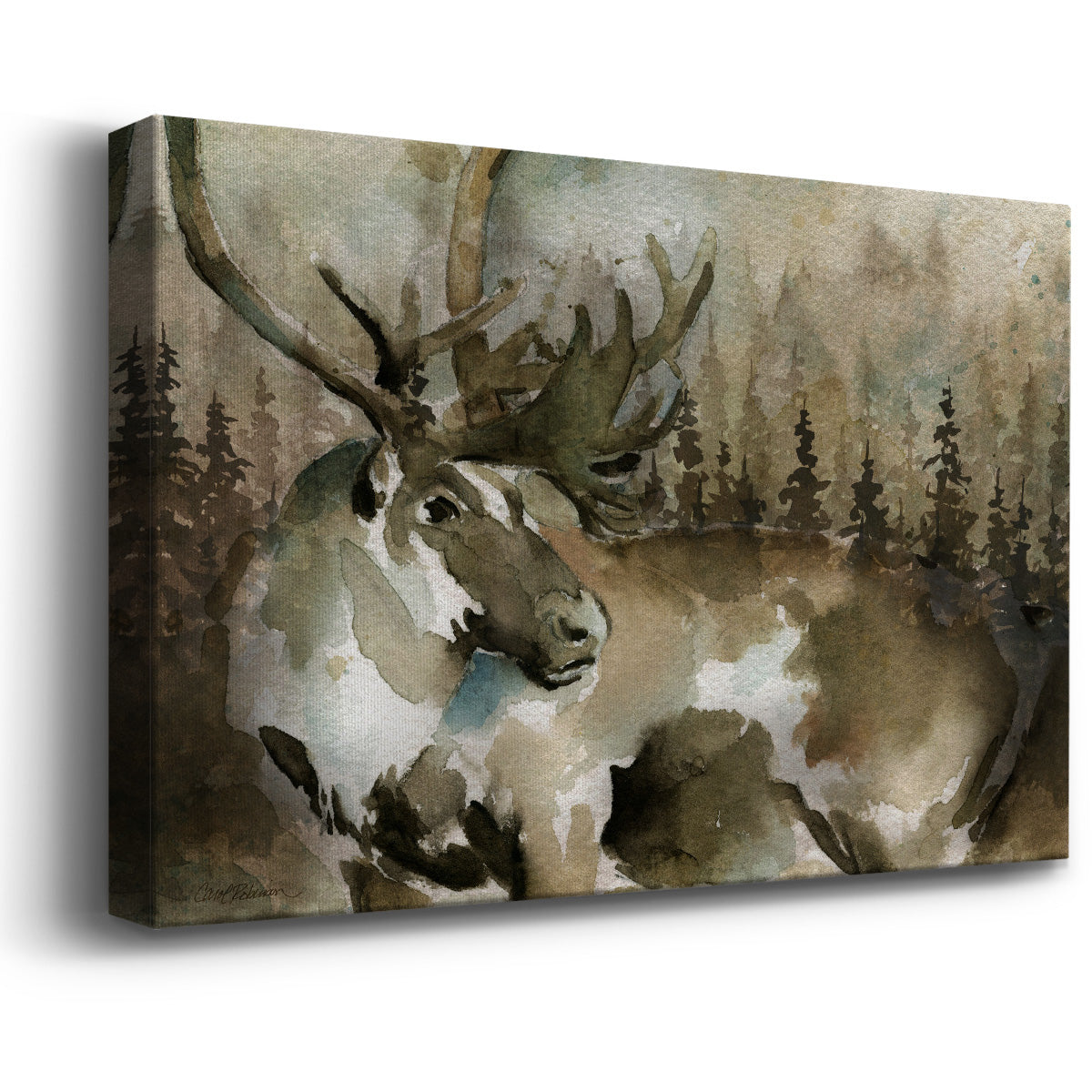 Lodge Twilight III - Canvas Art Print