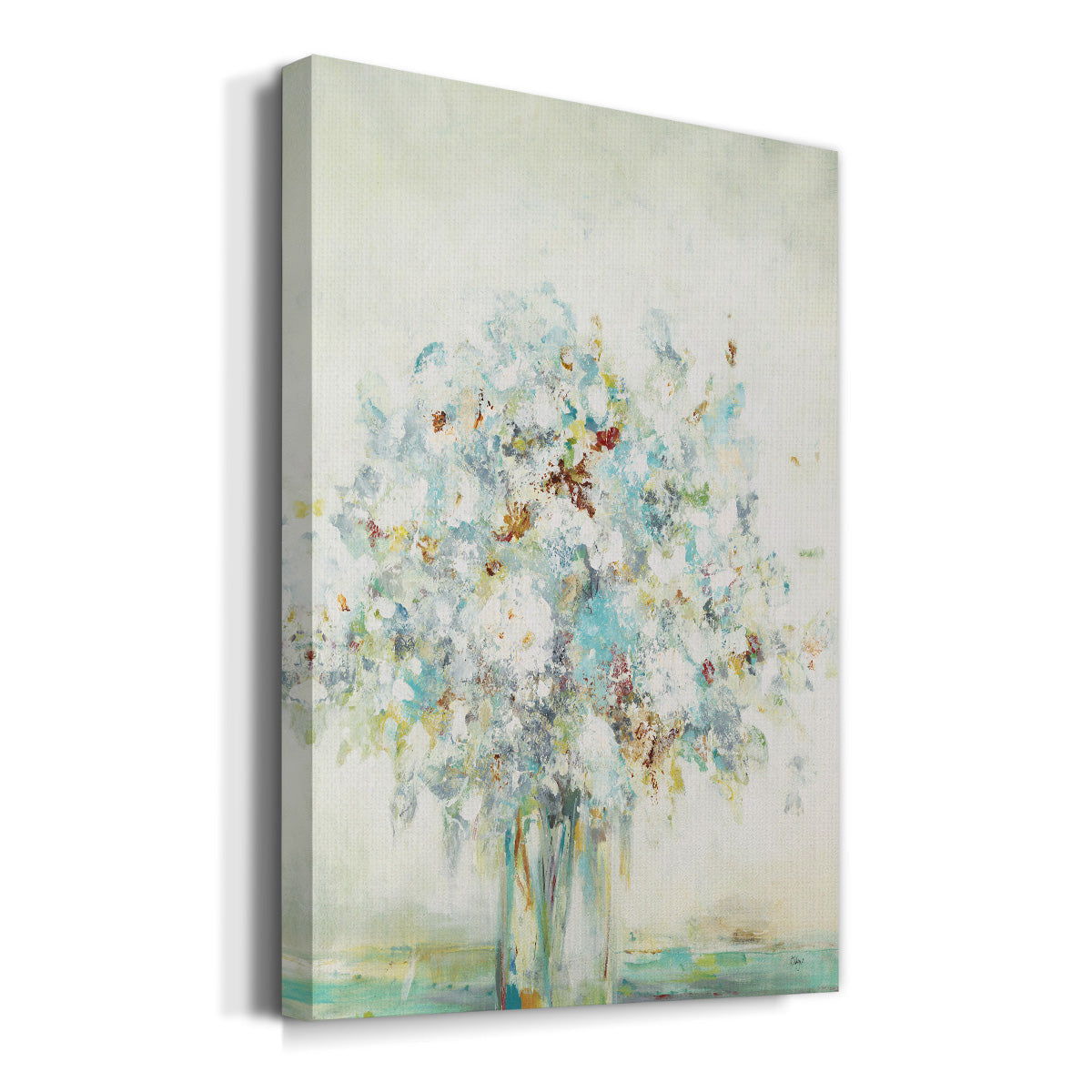 Textured Bouquet - Canvas Art Print