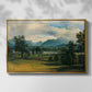 View of Liefering, 1830 - Floater Framed Canvas Print