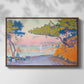 Golfe Juan, 1896 - Floater Framed Canvas Print