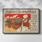 Amieux-Frères (Advertising Poster), 1899 - Floater Framed Canvas Print