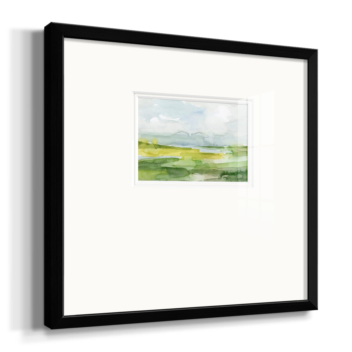 Watery Lowlands II Premium Framed Print Double Matboard