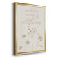 Wildflowers - Modern Framed Canvas Print