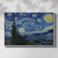 The Starry Night, 1889 - Floater Framed Canvas Print