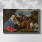 The Holy Family with a Shepherd, c. 1510 - Floater Framed Canvas Print