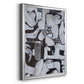 Beverlywood City Forms - Modern Framed Canvas Print