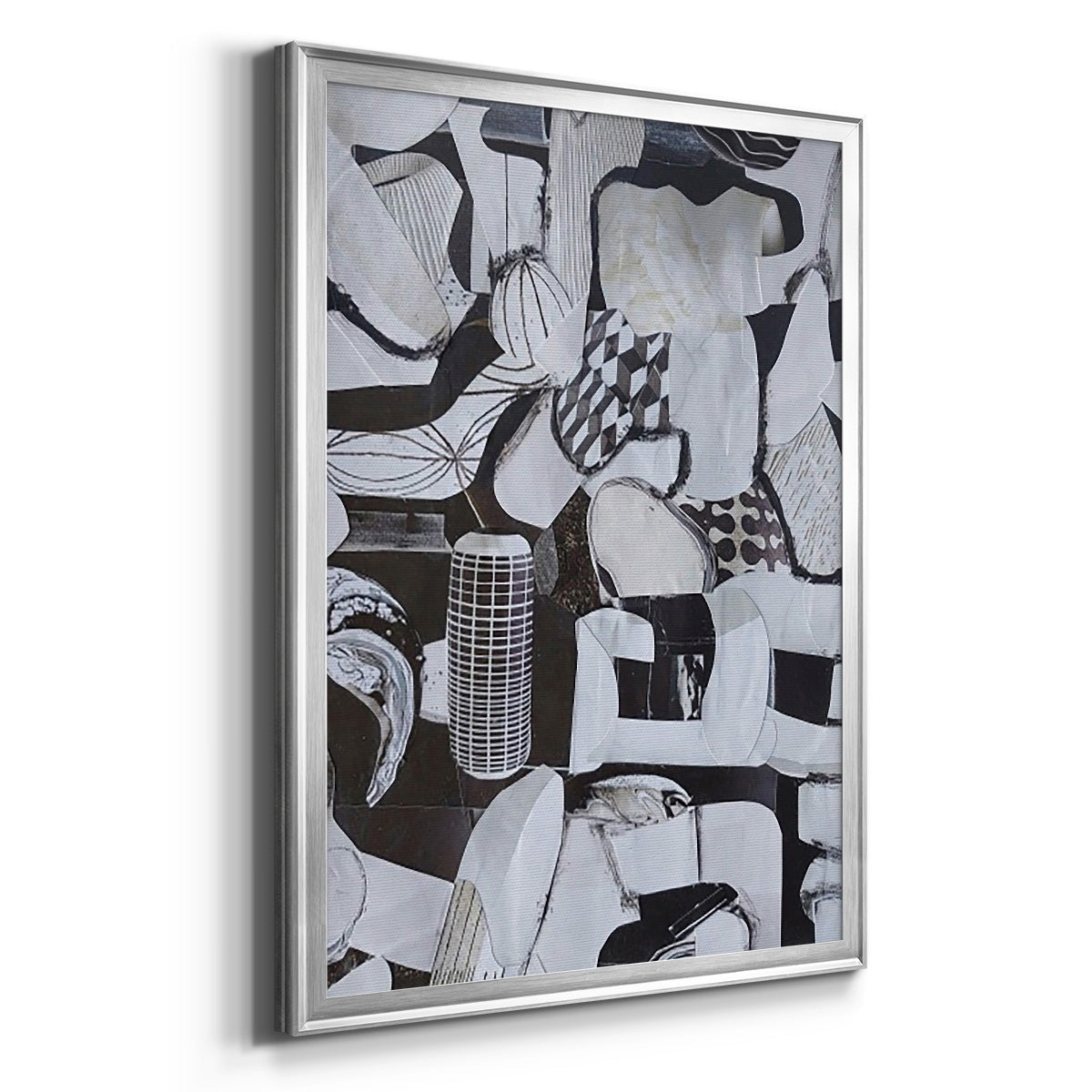 Beverlywood City Forms - Modern Framed Canvas Print