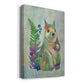 Fantastic Florals Squirrel - Canvas Art Print