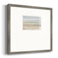 Soft Far Field Premium Framed Print Double Matboard