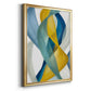 Horizontal Bands I - Modern Framed Canvas Print