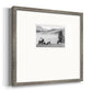 Mountain Elk Premium Framed Print Double Matboard