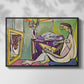 The Muse, 1935 - Floater Framed Canvas Print