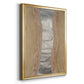 Silver Lake II - Modern Framed Canvas Print