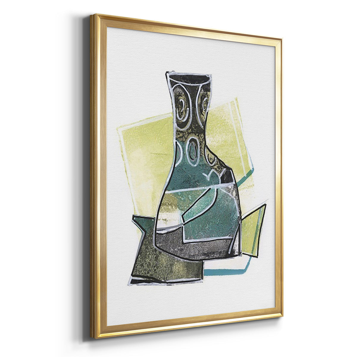 Jubilee Jugs I - Modern Framed Canvas Print