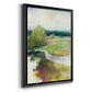 Crossing the Stream - Modern Framed Canvas Print