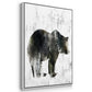 Bear Totem - Framed Premium Gallery Wrapped Canvas L Frame - Ready to Hang