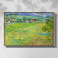 Les Vessenots in Auvers, 1890 - Floater Framed Canvas Print