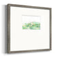 Green Mist Vista II Premium Framed Print Double Matboard