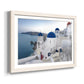 Santorini Sunrise - Barnwood Framed Art Print