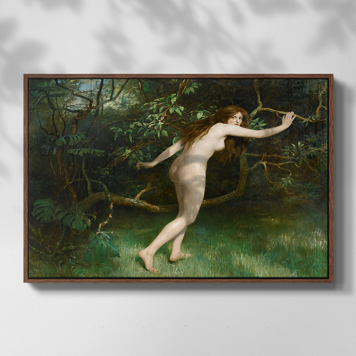 Eve, 1911 - Floater Framed Canvas Print