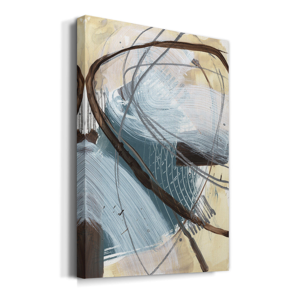 Winding Around II Premium Gallery Wrapped Canvas - Ready to Hang