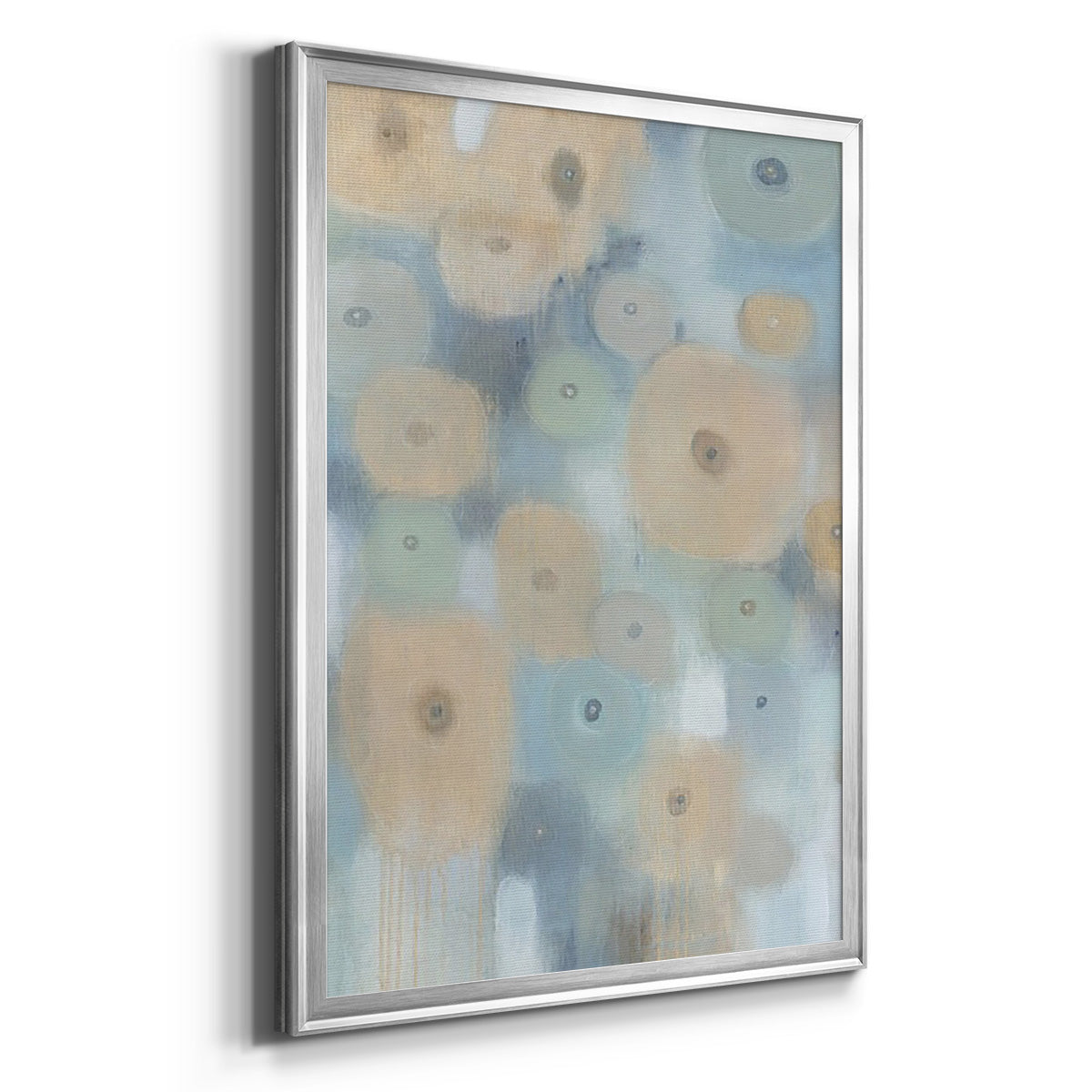 Spinning Wheels I - Modern Framed Canvas Print