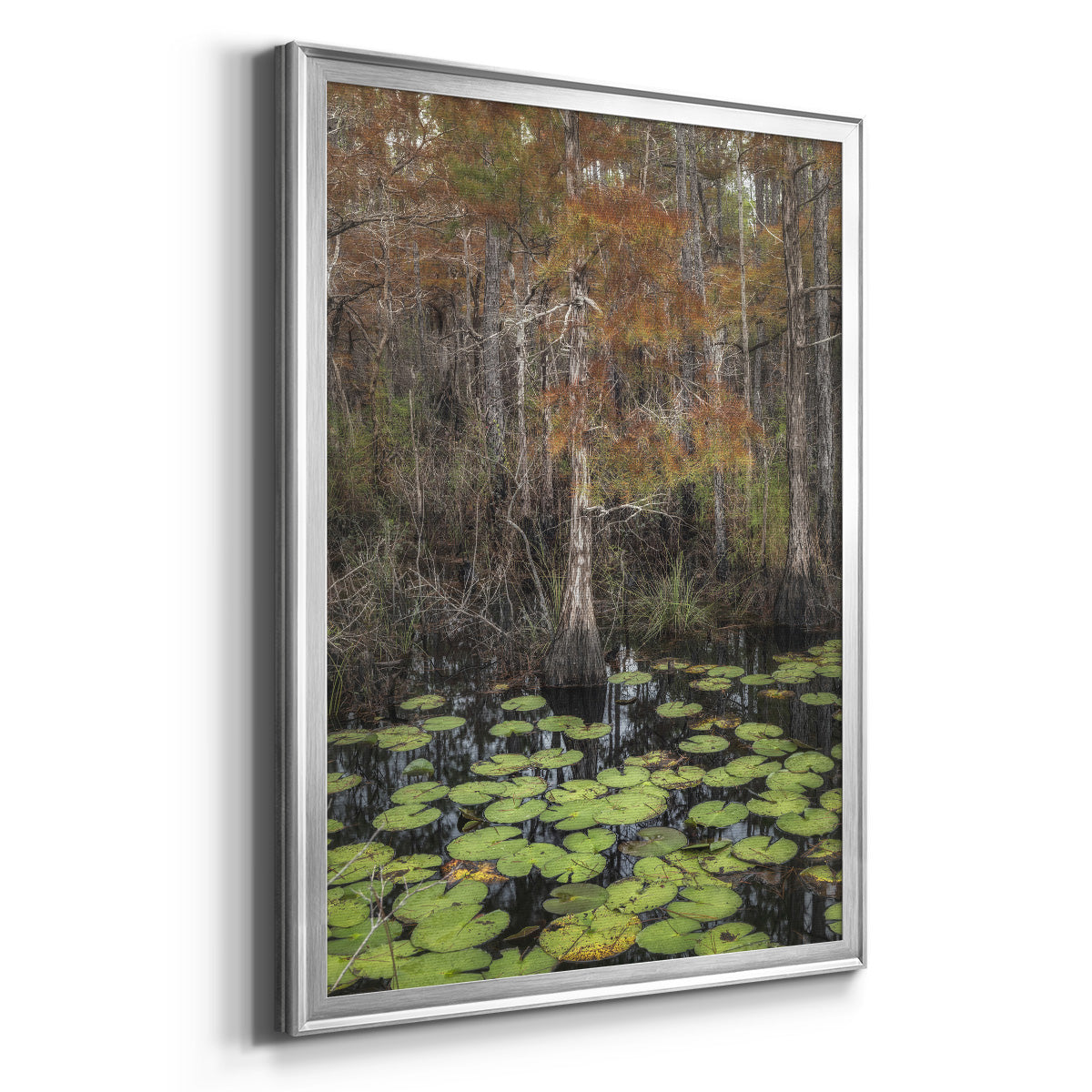 Black Water I - Modern Framed Canvas Print