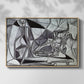 Goat's Skull, Bottle and Candle, 1952 - Floater Framed Canvas Print