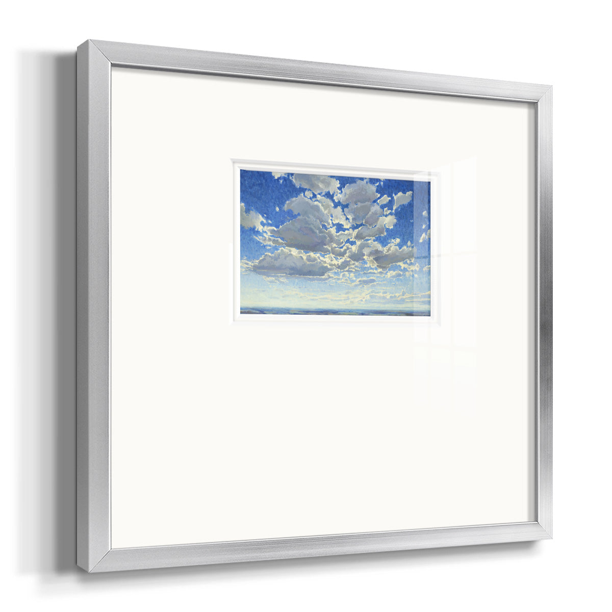 Cloudscape Premium Framed Print Double Matboard