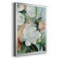 Bouquet Scatter I - Modern Framed Canvas Print