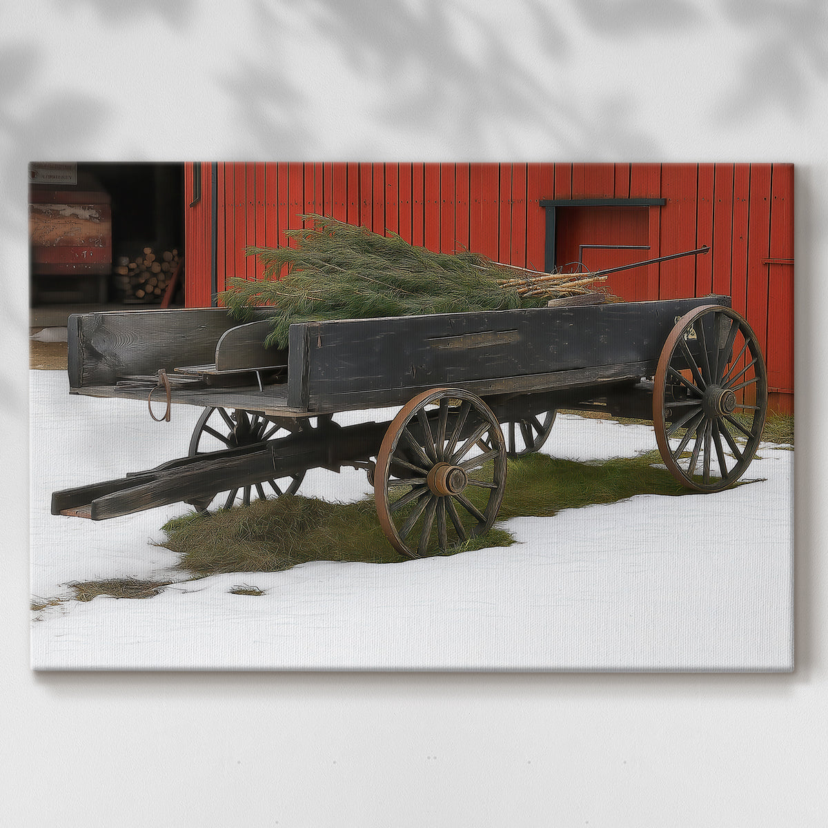 Cranberry Bells Blessing - Canvas Art Print