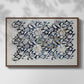 Watercolour for Printed Fabric Design: Wey, c. 1882-1883 - Floater Framed Canvas Print