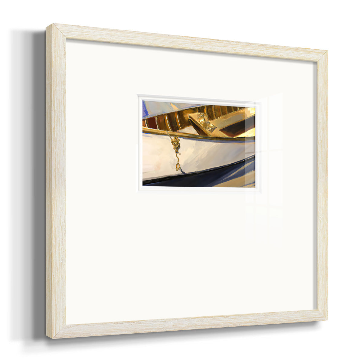 Golden Cano III Premium Framed Print Double Matboard