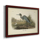 Audubons Blue Heron Premium Framed Canvas- Ready to Hang