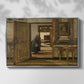Interior of the Terninck Institution in Antwerp, 1884 - Floater Framed Canvas Print